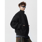 A410-WT93302-P90限价139美式重磅立领夹克外套-华棉复合仿棉420g，男装夹克，电商A410