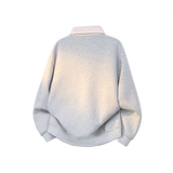 A410-WT34719-特批55限价109-美式复古假两件卫衣-400G华棉，男装卫衣，电商A410