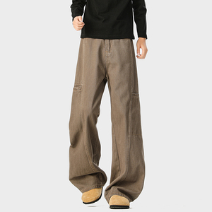 A410-K6323-P55限价89-流行水洗复古牛仔裤-牛仔面料 280g左右，男装牛仔裤，电商A410