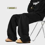 A410-K8733JR-P65限价99-成分65%棉35%聚酯纤维-360g卫裤磨毛面料，男装休闲裤，电商A410