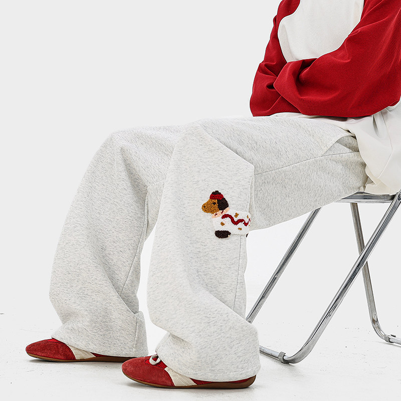 A410-K8252-P63限价89-成分：65%棉35%聚酯纤维-320g磨毛卫裤面料，男装休闲裤，电商A410