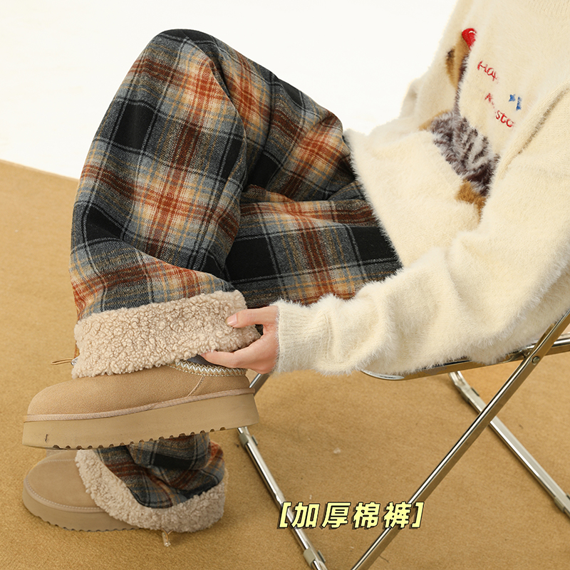 A410-K9236JR-P65限价98-成分：聚酯纤维-毛呢格子300g左右，男装休闲裤，电商A410
