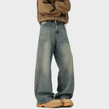 A410-K7910-特批50限价99-美式水洗直筒牛仔裤-320g牛仔面料，男装牛仔裤，电商A410