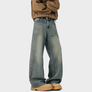 水洗直筒牛仔裤 A410 美式 特批50限价99 320g牛仔面料 K7910