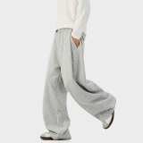 A410-K7925-P70限价109成分：65%棉35%聚酯纤维-310g磨毛卫裤面料，男装休闲裤，电商A410