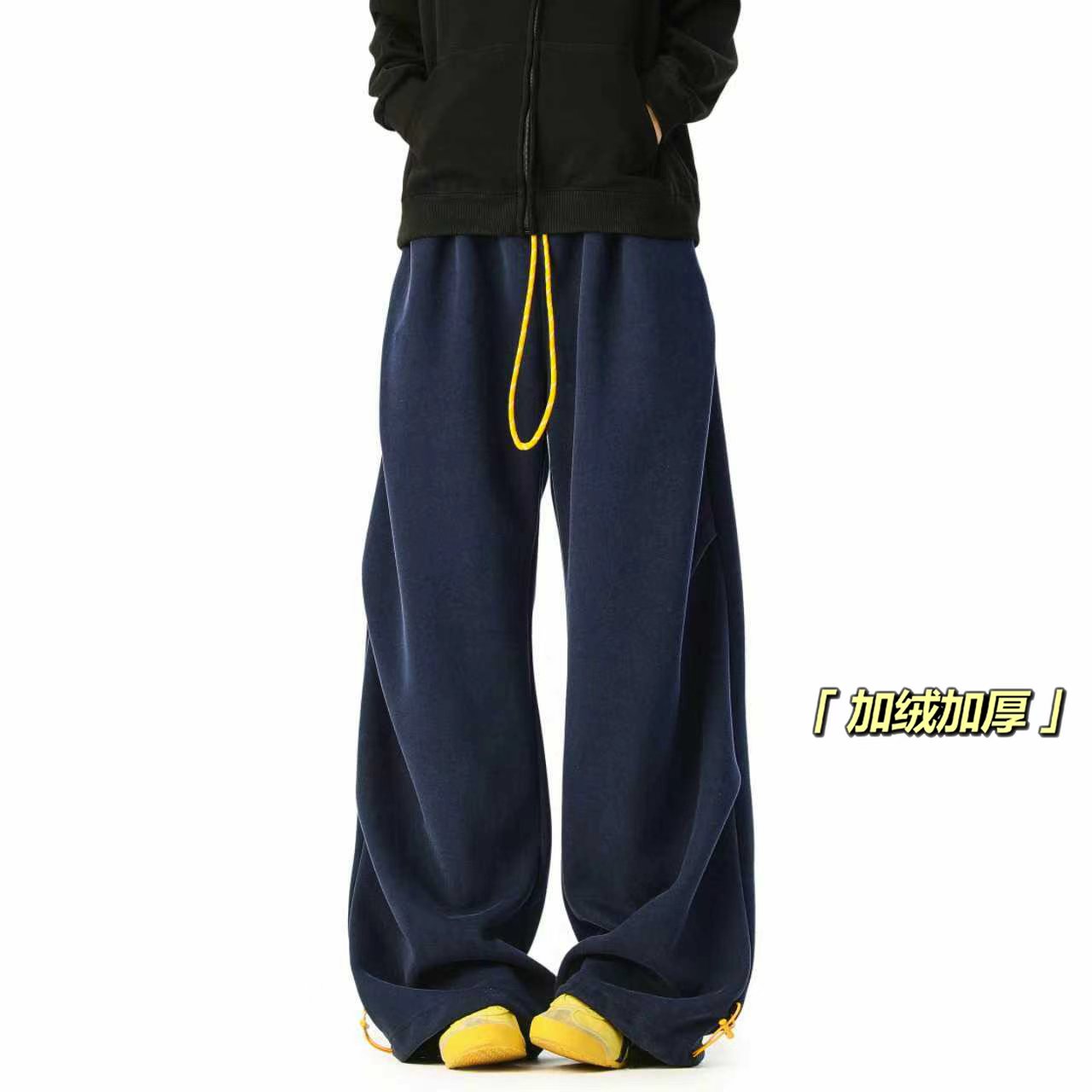 A410-K8635JR-P70限价109成分65%棉35%聚酯纤维-360g磨毛卫裤面料