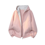 A410-WT34761-P90限价139-美式拼接格纹连帽卫衣-400g华棉，男装卫衣，电商A410