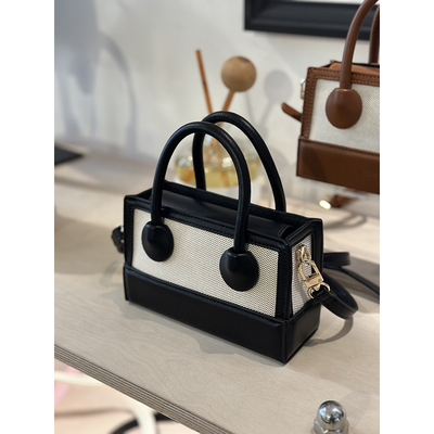 marchimarli手提包棉麻小方包