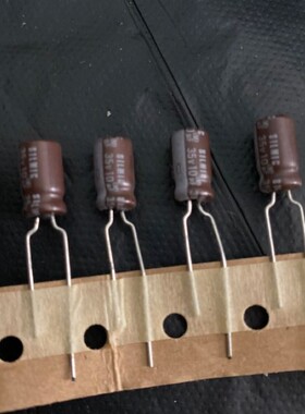 100只=50元电解电容器伊娜/ELNA 35V10UF 10UF35V SILMIC II ARS