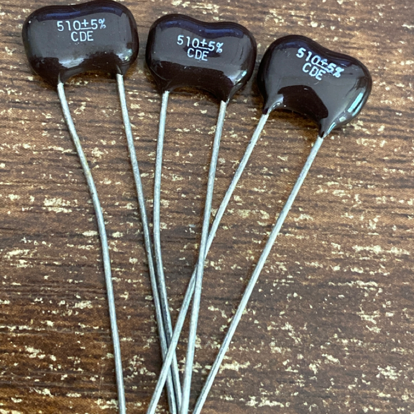 500V510PF可代470PF美国CDE银云母电容P5