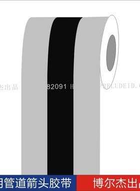 ISO 5102船用主辅色色环胶带Steam for hesting purposes管道贴纸