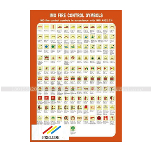IMO A952(23) 船用IMO标志标牌防火控制符号 420 X 297MM