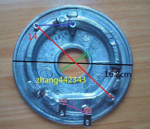 美的CFXB40-7奔腾PRM433/FJ433格力GD-405A发热盘加热盘650W