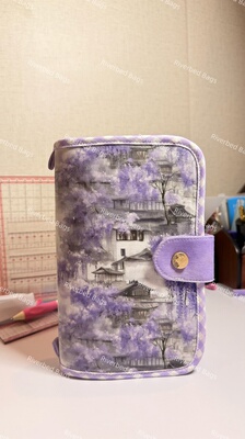 手作｜九重紫A6护照手帐本收纳包