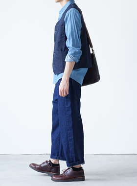 Denim WorkPants  宽松直筒设计感牛仔工装裤 清仓特价