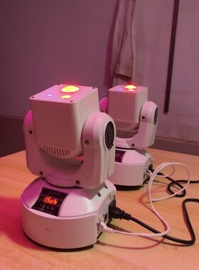 二手LED灯智能KTV包房摇头灯旋转光束灯声控酒吧婚庆灯舞台灯光