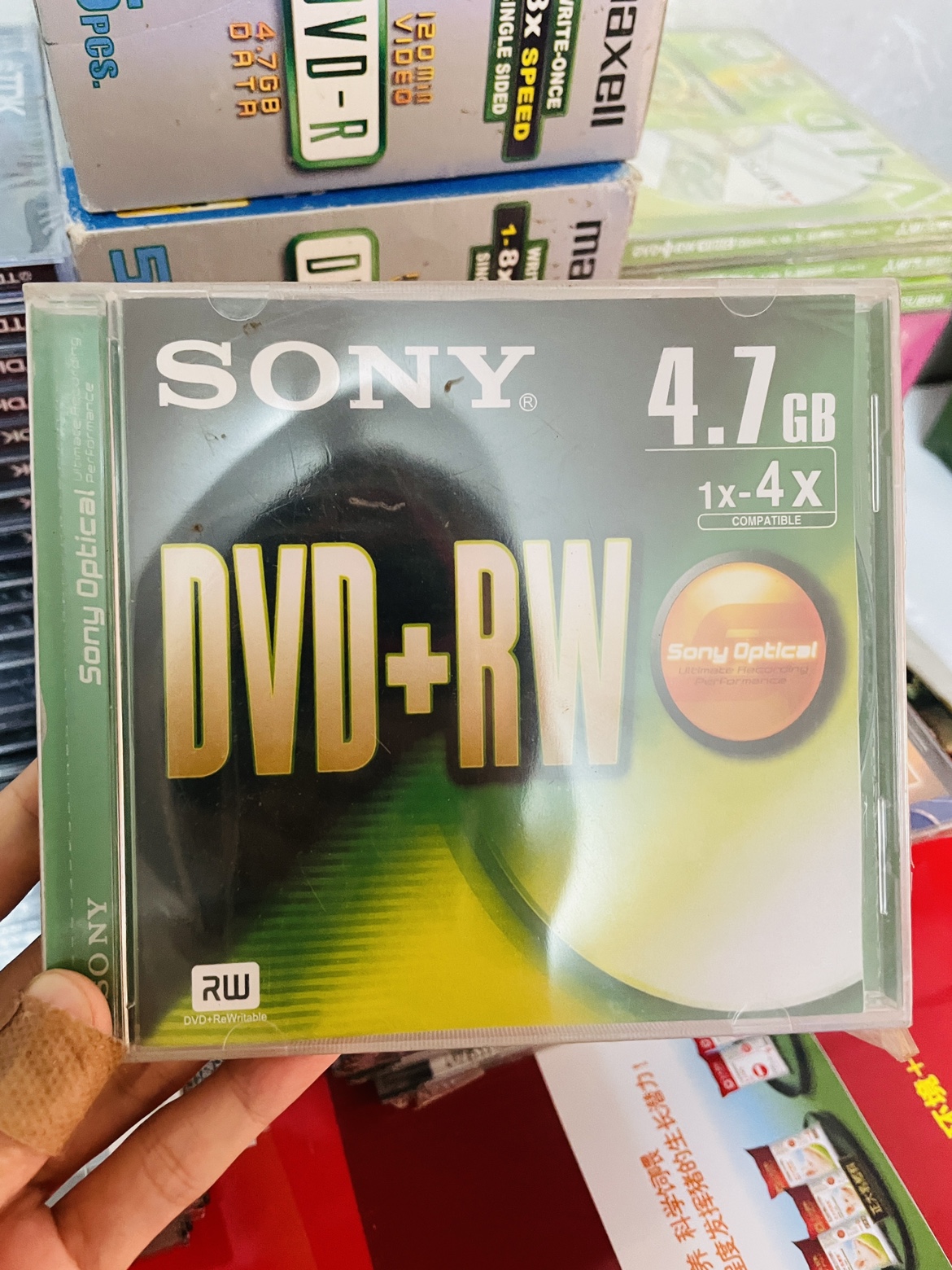 清单片装CD DVD DVDRW CDRW都有单拍不包邮一片的价格