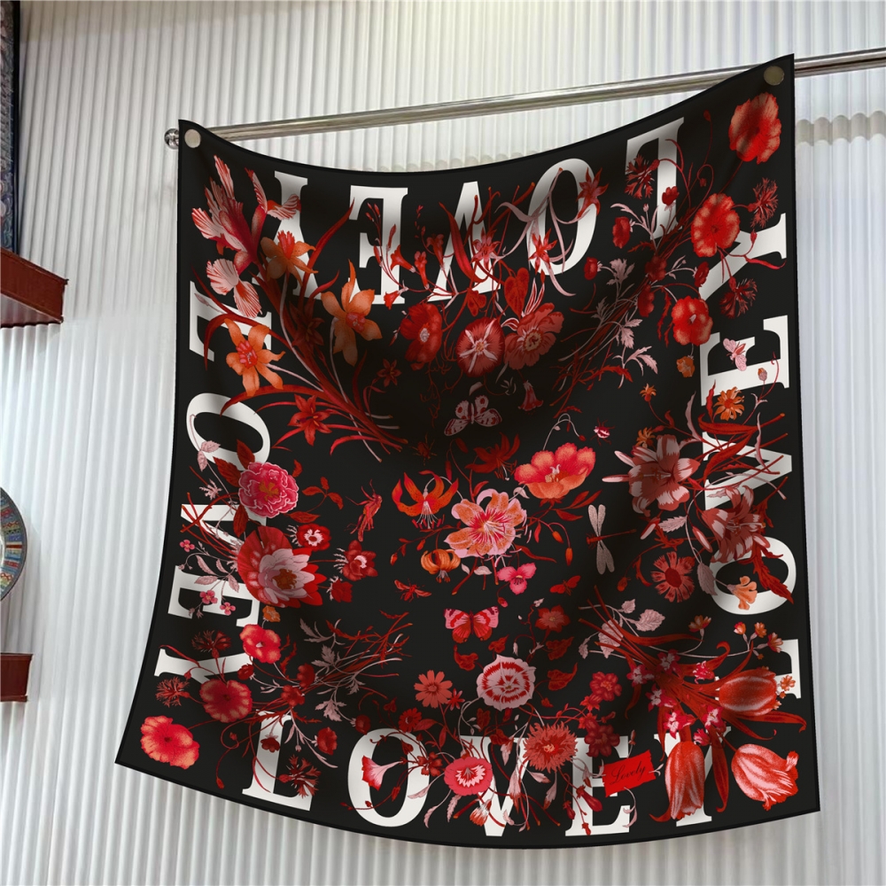 90cm韩版新款百合爱心花卉