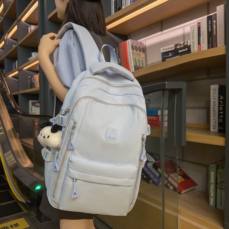 书包女初高中生新款2024大容量双肩包女士外出旅游旅行背包