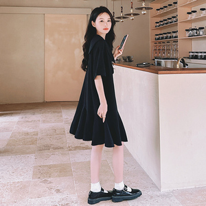大货 赫本风小黑裙 8211 P110 168图片