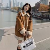 大货皮毛一体派克服外套8133，女装派克服，浙宝265