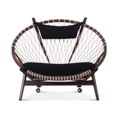 成人大师设计支架结构艺术chair circle hans wegner