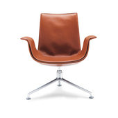 北欧经典 家居现代玻璃钢内壳休闲椅工作室设计靠背扶手椅 创意时尚