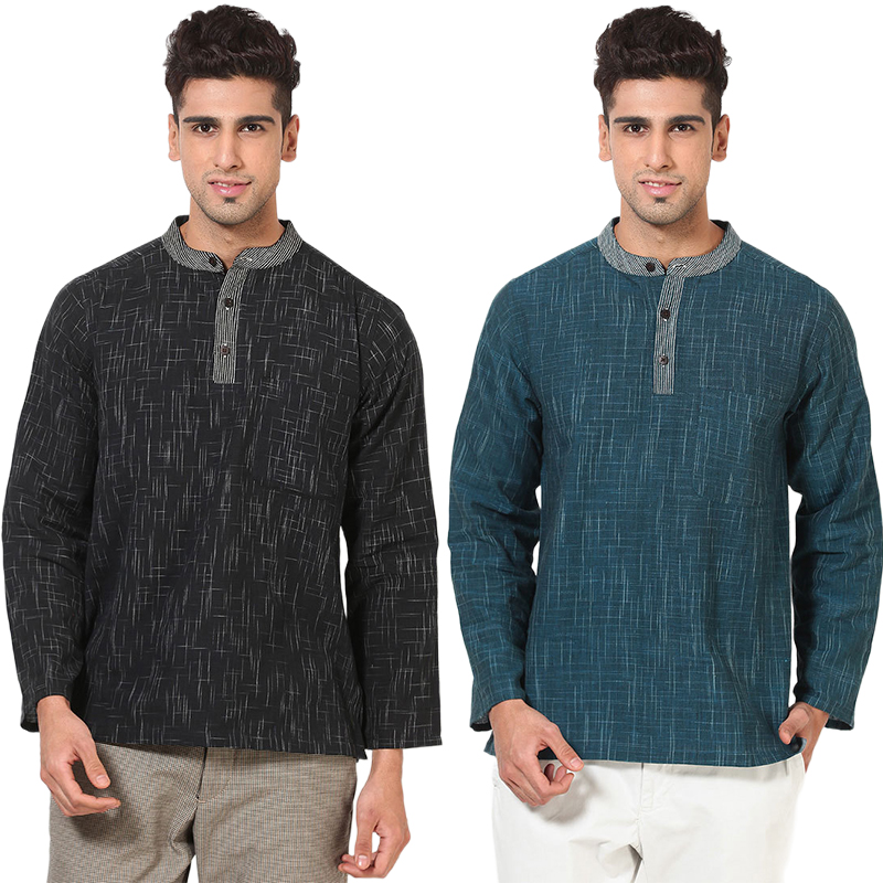 尼泊尔印度进口棉麻民族风衬衣