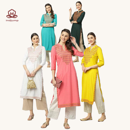 印度传统服装女绵绸刺绣烫金印花