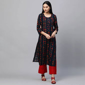 2024秋新品 绵绸彩色三角烫金印花长款 印度进口女装 野人小饰