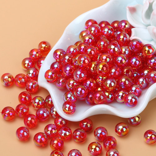 diy透明手工儿童项链趣味光珠