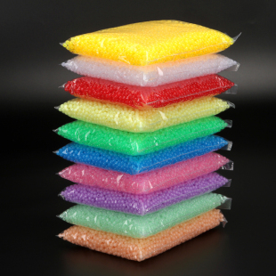 5000颗6mmdiy手工手链串珠春天色散珠珠子亚克力果冻圆珠珠帘按斤