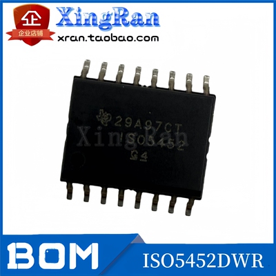 全新原装 ISO5452DWR 封装SOIC-16 隔离式栅极驱动器芯片IC