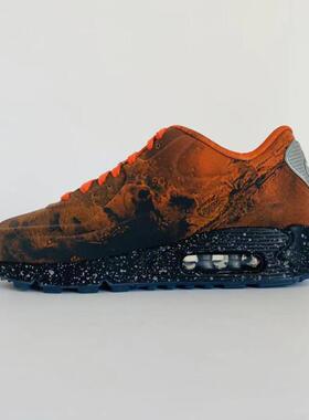 Nike AirMax 90 QS Mars登陆火星3M反光NASA联名跑鞋 CD0920-600