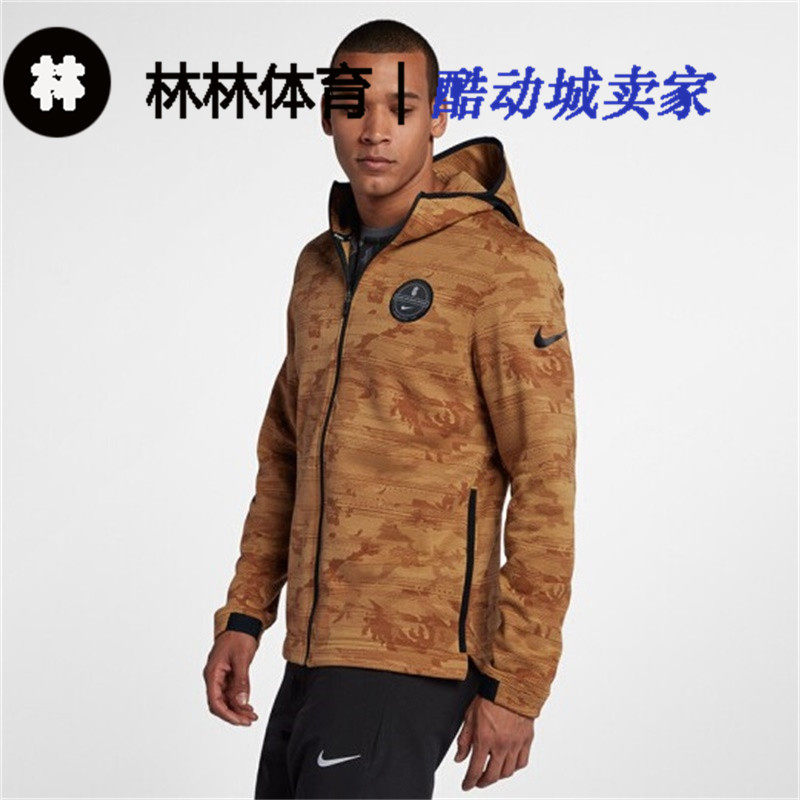 耐克/Nike 欧文男子加绒保暖休闲夹克外套篮球卫衣890573-AJ3386