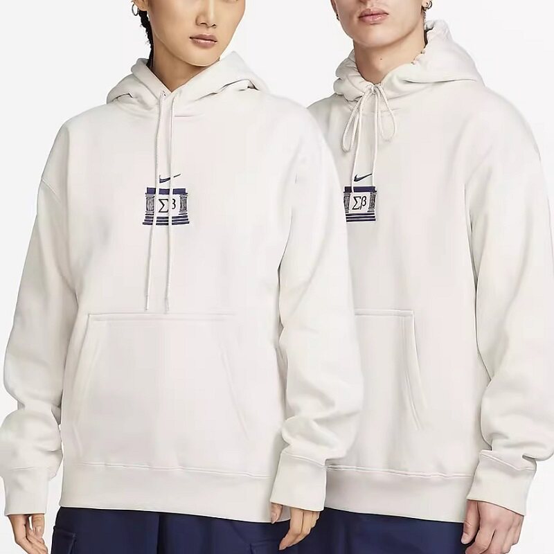 Nike耐克男女款运动休闲经典百搭跑步加绒连帽卫衣 FB8631-893