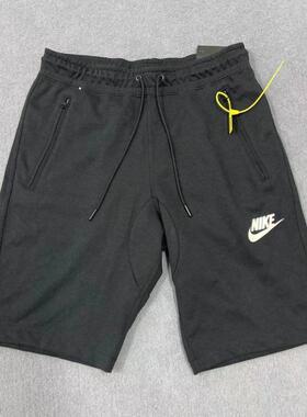 NIKE TECH男子修身休闲运动短裤中裤803673-010