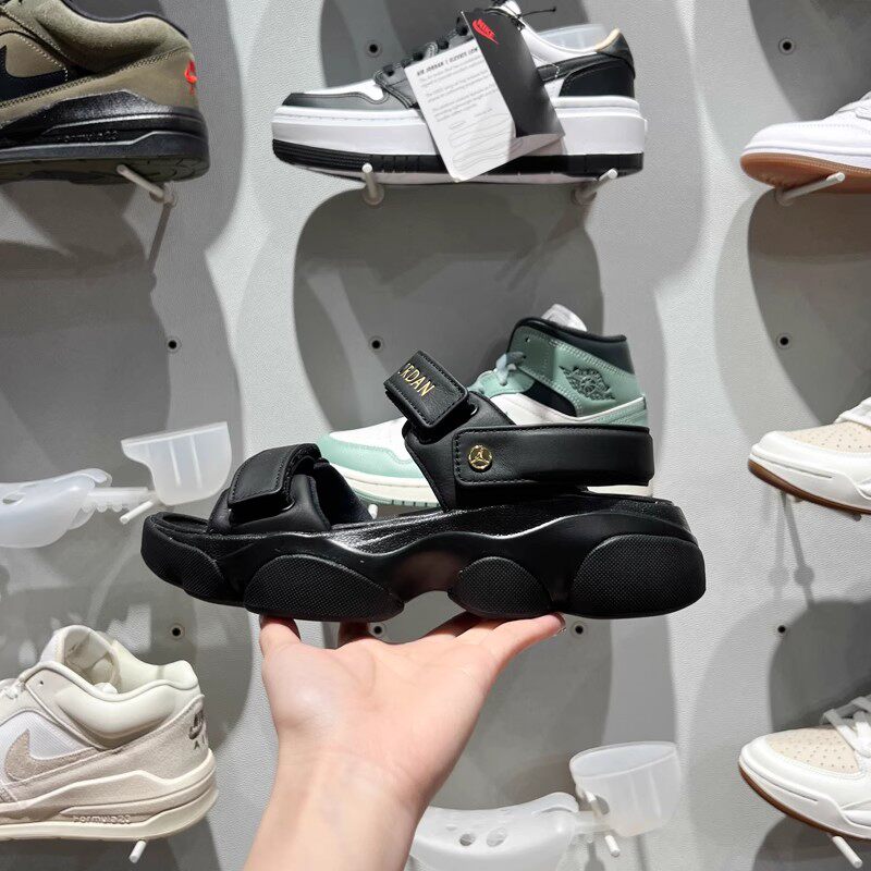 Nike耐克女鞋百搭JORDAN运动休闲猫爪鞋魔术贴凉鞋FN5036-AO2722