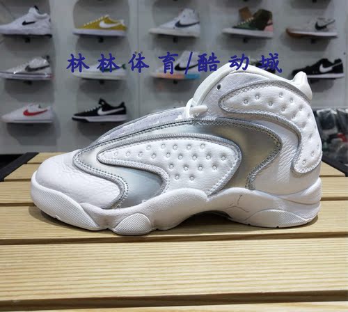 耐克jordan子黑麂皮训练篮球鞋