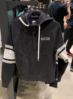 外套nike宽松连帽连帽男