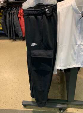 nike耐克裤子男裤2020工装收口