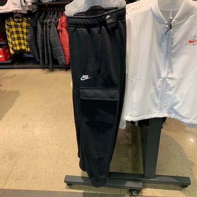 nike耐克裤子男裤2020工装收口