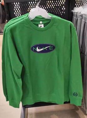 Nike/耐克新款男子运动休闲运动透气圆领套头卫衣FZ4729-FB7685