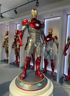 热火gk 现货 1/2钢铁侠MK47全身像  高1.1m米 雕像模型手办玩具