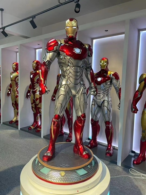 热火gk 现货 1/2钢铁侠MK47全身像  高1.1m米 雕像模型手办玩具