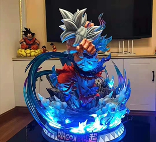 热火GK定制 现货 七龙珠 白神 孙悟空 自在极意功 1/4 模型手办