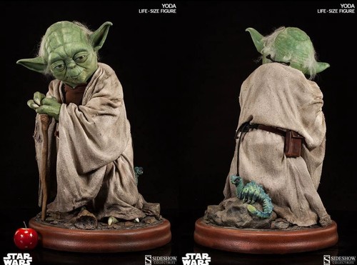 正品现货 sideshow 1:1 星球大战 尤达 正版雕像模型