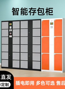 电子存包柜智能柜人脸识别商场超市景区多功能储存取柜智能快递柜