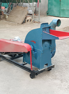9FQ40-20型锤片式粉碎机粮食五谷杂粮干草干秸秆饲料机养殖破碎机