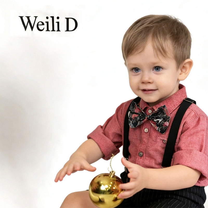 2026春季新款衬衫礼服套装男童周岁礼服抓周背带裤绅士小西装花童